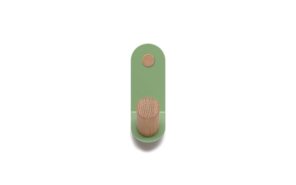 MAGHJI Modern Wall-Mounted Hook, Multicolor Powder Coated Metal Base, Minimalist Design.