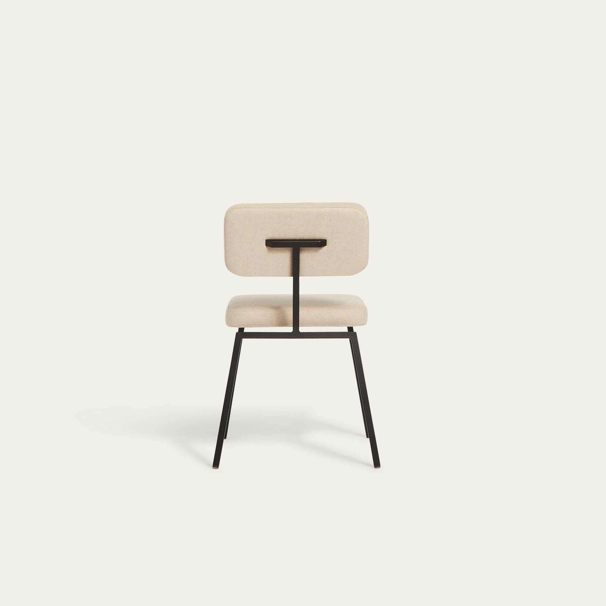 Modern Upholstered Dining Chair with Backrest for Home and Restaurant.