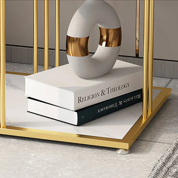 Modern Elegance Layered Side Table
