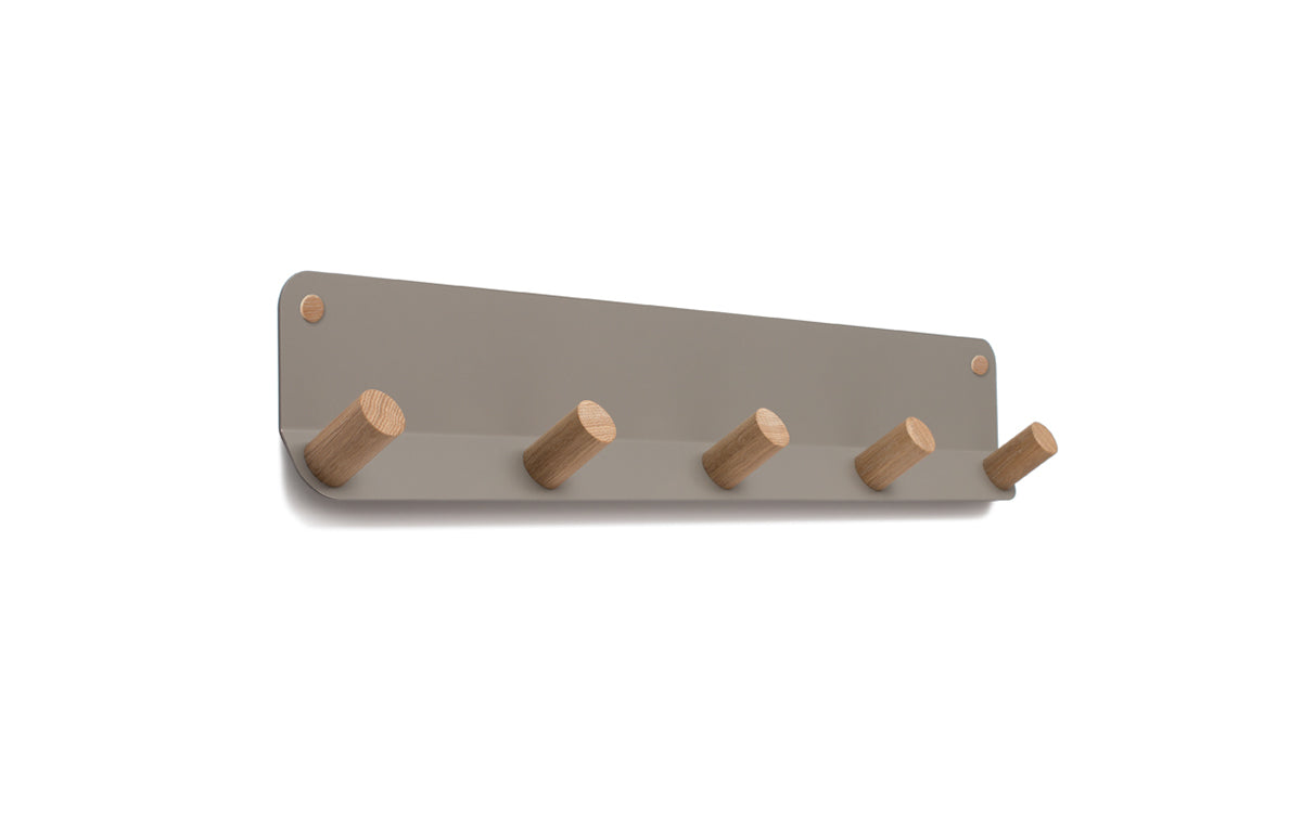 MAGHJI Modern Wall-Mounted Hook, Multicolor Powder Coated Metal Base, Minimalist Design.