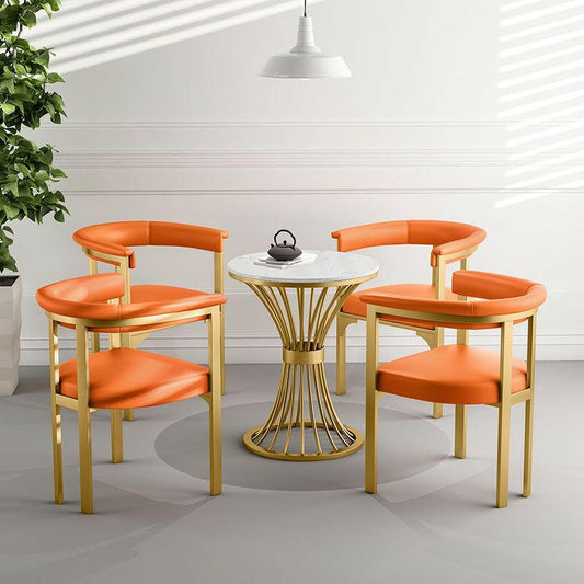 Modern Accent Dining Set - Set of 4 Chairs & Dining Table