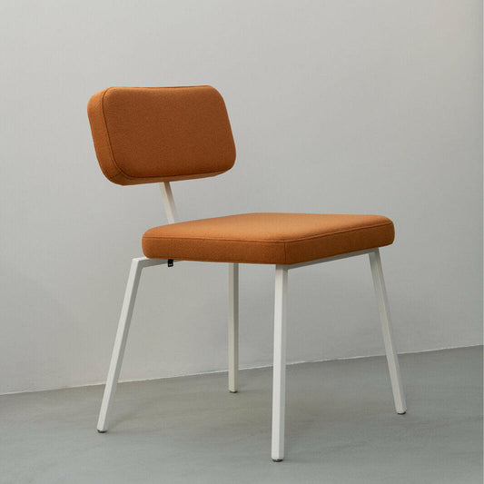 Modern Upholstered Dining Chair with Backrest for Home and Restaurant