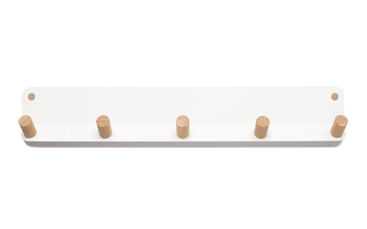 MAGHJI Modern Wall-Mounted Hook, Multicolor Powder Coated Metal Base, Minimalist Design.